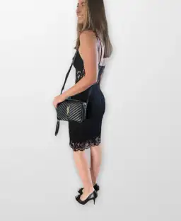 Bec and Bridge Cache Dress in Lace Black Size 10 for rent on The Volte - image 5