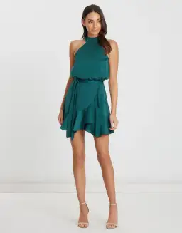 Tussah Hamptons Dress Green Size 10  for rent on The Volte - image 1
