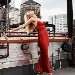 Bec & Bridge Vision of Love Midi Dress Red Size 12 for rent on The Volte - image 4