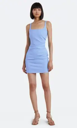 Bec & Bridge Karina Mini Dress Cornflower Blue Size 8 / S for rent on The Volte - image 1