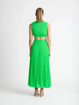 Sheike Marilyn Pleat Dress Green Size 8 for rent on The Volte - image 2