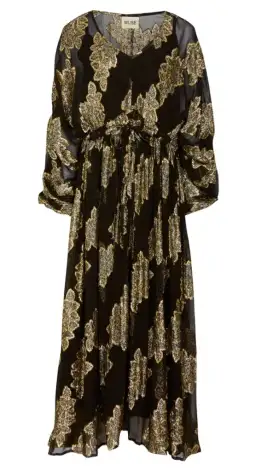 Never Fully Dressed Jaquard Missi Dress Black/Print Size 18 for rent on The Volte - image 3