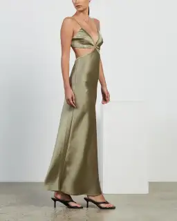 Bec & Bridge Veronique Maxi Dress Green Size 6 for rent on The Volte - image 2