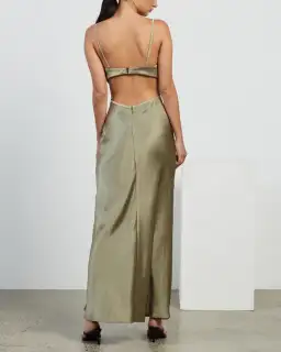 Bec & Bridge Veronique Maxi Dress Green Size 6 for rent on The Volte - image 3