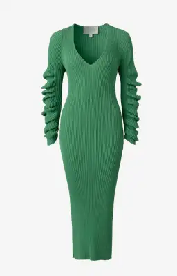 Viktoria & Woods Transcendent Dress in Aspen Green Size M / Au 10 for rent on The Volte - image 4
