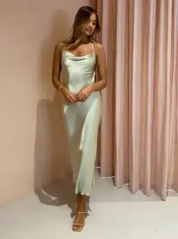 Shona Joy Giselle Dress Melon Size 8 for rent on The Volte - image 1