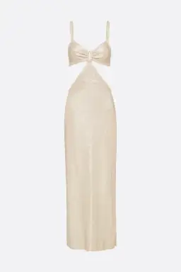 Manning Cartell Total Eclipse Cut Out Dress Soft Gold Size 12 for rent on The Volte - image 4