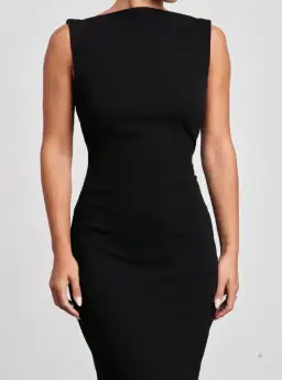 Effie Kats Verona Backless Gown Black Size M / Au 10 for rent on The Volte - image 2