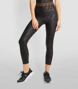 Fendi Monogram Leggings FF Print Size AU 8 