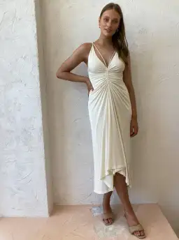 Significant Other Sassari Dress Pearl White Size 10 for rent on The Volte - image 4