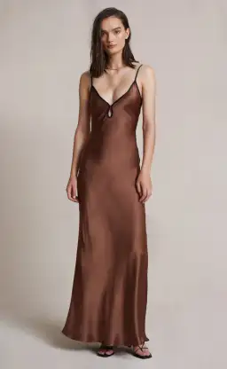 Bec & Bridge Cedar City Maxi Dress Brown Size 8 for rent on The Volte - image 4