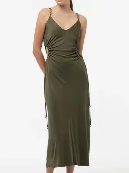 Manning Cartell Tuning in Chain Dress Green Size 12 for rent on The Volte - image 2