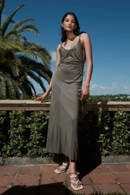 Manning Cartell Tuning in Chain Dress Green Size 12 for rent on The Volte - image 1