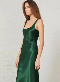 Bec & Bridge Martini Club Midi Dress Green Size 10 for rent on The Volte - image 2