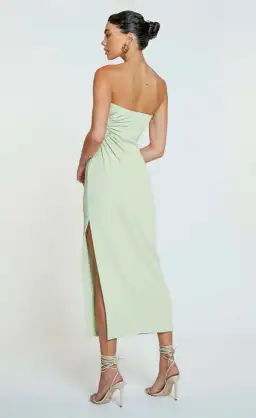 By Johnny Selena Strapless Dress Green Size 8 / S for rent on The Volte - image 2
