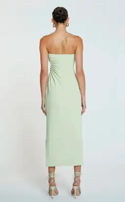 By Johnny Selena Strapless Dress Green Size 8 / S for rent on The Volte - image 4