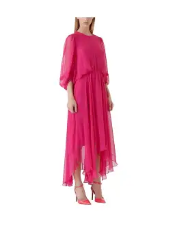 Camilla and Marc Dylan Midi Dress Pink Size 8  for rent on The Volte - image 2