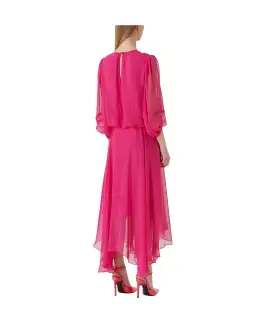 Camilla and Marc Dylan Midi Dress Pink Size 8  for rent on The Volte - image 3