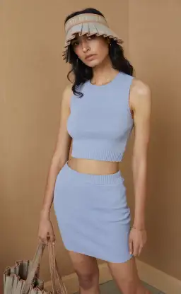 Bec and Bridge Mimi Knit Set Blue Size 8 for rent on The Volte - image 3