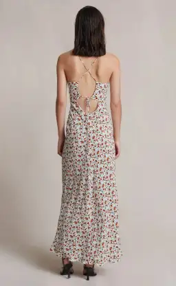 Bec and Bridge Copper Fields Maxi Dress White Size AU 10 for rent on The Volte - image 2