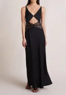 Bec & Bridge Camille Maxi Dress Black Size 8 / S