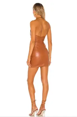 Nookie x Revolve Barbella Mini Dress in Tan Size S / Au 8 for rent on The Volte - image 3