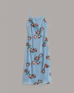 Rag & Bone Jolene Floral Slip Dress Blue Size AU 10 for rent on The Volte - image 5
