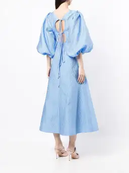 Rachel Gilbert Emiko Dress Blue Size AU 14