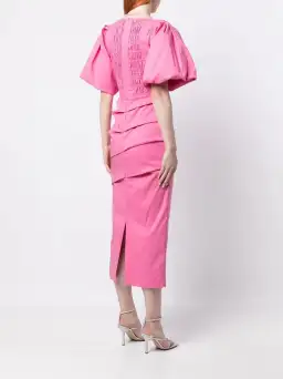 Rachel Gilbert Dahli Dress Pink Size AU 12