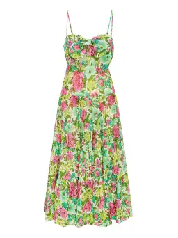 Alice McCall Multi Wildflowers Maxi Dress Print Size AU 6 for rent on The Volte - image 5
