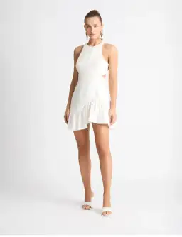 Sheike Isla Mini Dress White Size 8 / S