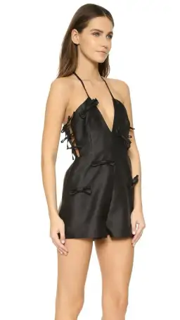 Alice McCall Spirit Bird Playsuit Black Size 10 / M for rent on The Volte - image 2