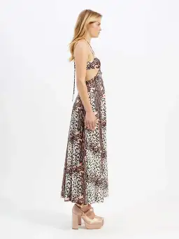 Alice McCall Havana Affair Midi Dress Tigers Eye Size 12 / L for rent on The Volte - image 4