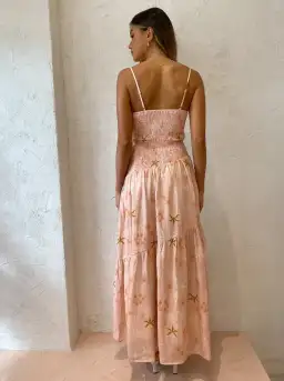 Issy Seaside Maxi Dress Cut Out Print Size 10 for rent on The Volte - image 4