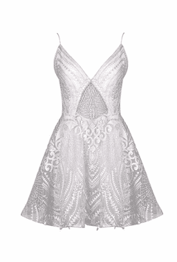 Thurley white magic dress