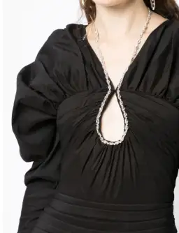 Rachel Gilbert Dahli Mini Dress Black Size 2/AU10 for rent on The Volte - image 3