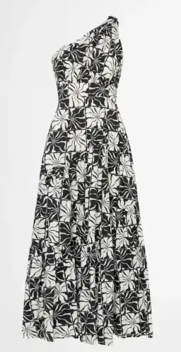 Sheike Magnolia Maxi Dress Black/White Size 10 / M for rent on The Volte - image 4