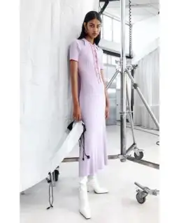 Anna Quan Laurel Penelope Midi Lilac Orchid Dress Size AU 8 for rent on The Volte - image 9