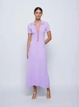 Anna Quan Laurel Penelope Midi Lilac Orchid Dress Size AU 8 for rent on The Volte - image 6