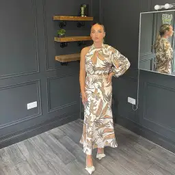 Sheike Cali Jungle Dress White Size AU 10 for rent on The Volte - image 1