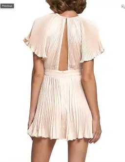 L'Idee Theatre Mini Dress Pink Size AU 8