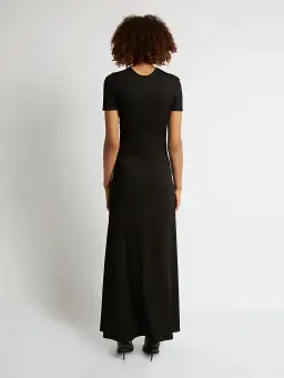 Christopher Esber Polar Orbit Tee Dress Black Size 8 / S for rent on The Volte - image 3