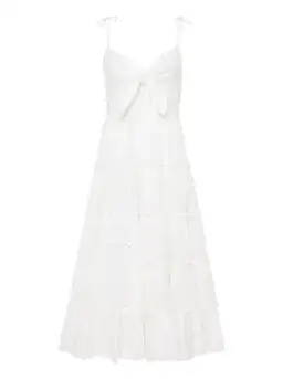 Palm Noosa James Dress in White Size 6 for rent on The Volte - image 3