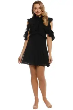 Mossman She Spotted Me Dress Black Size 8  for rent on The Volte - image 1