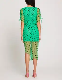 Alice McCall Stardust Midi Dress Green Size 8 / S for rent on The Volte - image 3