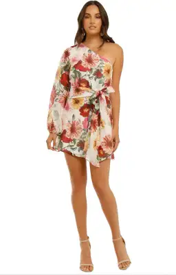 Talulah Tabular Garland Mini Dress Floral Size 8