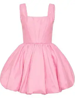 Aje Suzette Bubble Mini Dress Pink Size AU 6 for rent on The Volte - image 5