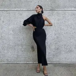 Sheike Olivia Dress Black Size AU 6 for rent on The Volte - image 4