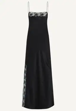 Sir the Label Willa Bias Midi Dress Black Size AU 10