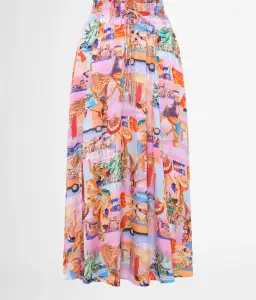 Sheike Malibu Dreaming Crop and Skirt Print Size 6 for rent on The Volte - image 4